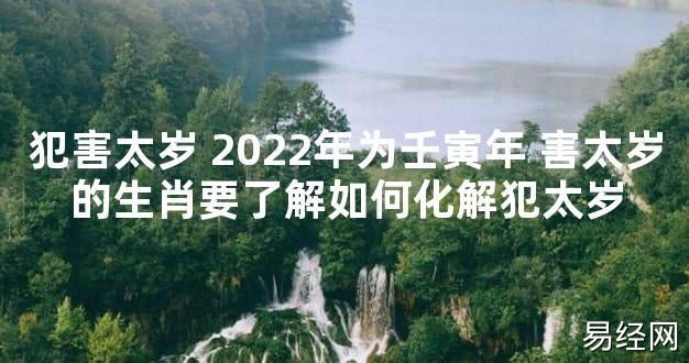 【太岁知识】犯害太岁 2024年为壬寅年 害太岁的生肖要了解如何化解犯太岁,最新太岁